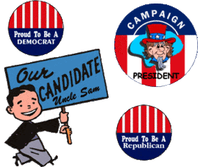 Campaign buttons