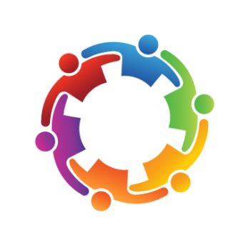 graphic depicting diverse people